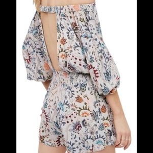 Free People Rainbow Combo Size S |One Piece Romper